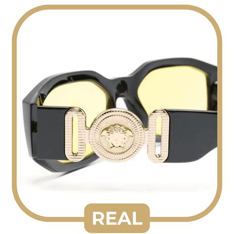 fake vs real versace sunglasses|versace authenticity check.